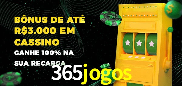 365jogos melhor bônus de depósito
